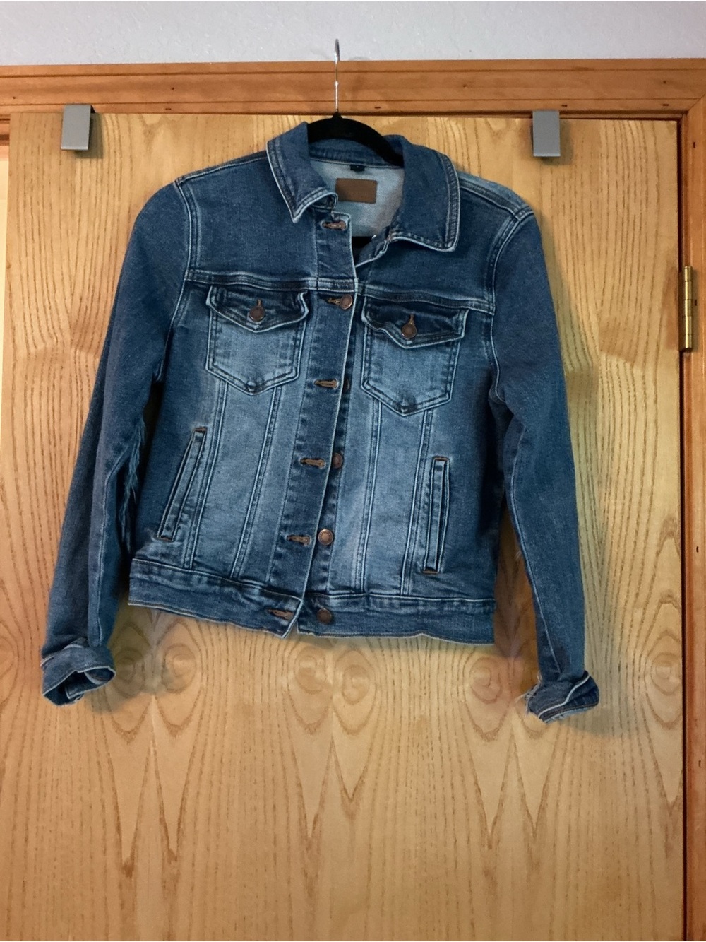 Judy Blue Faded Blue Denim Jacket